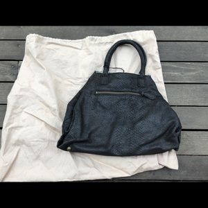 Liebeskind Snakeskin tote bnwt